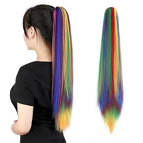 Long Pony Tails for Women Medium Brown