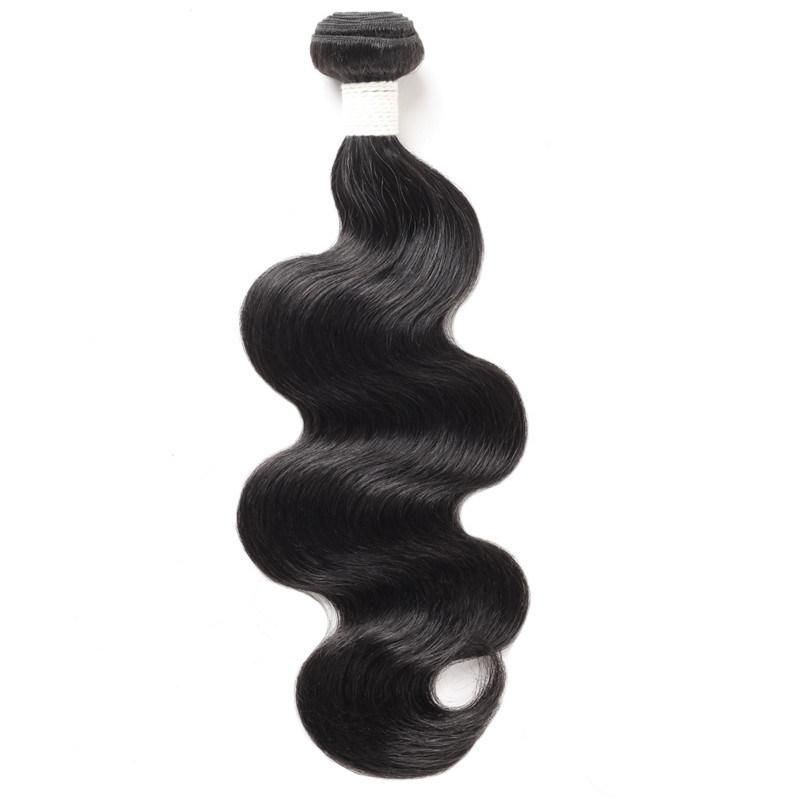 Wholesale Non Remy Body Wavy Human Hair Bundles Virgin Hair Weft