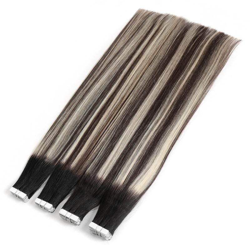 Popular Tangle Free No Shedding Double Drawn Remy Tape Hair Extension