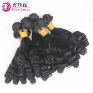 Factory Wholesale Top Malaysian Virgin Remy Funmi Curls Hair Weave Nigeria Aunty Fumi Hair Extension