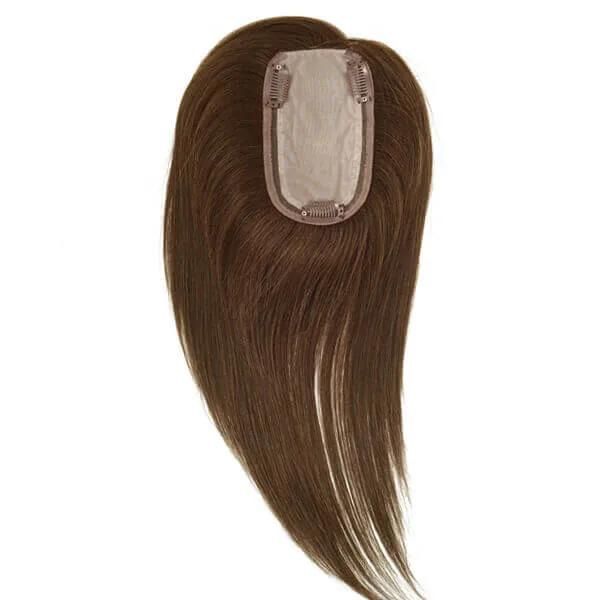 Natural Straight Womens Stock Medium-Light Remy Hair Silk Top Hair Topper New Times Hair