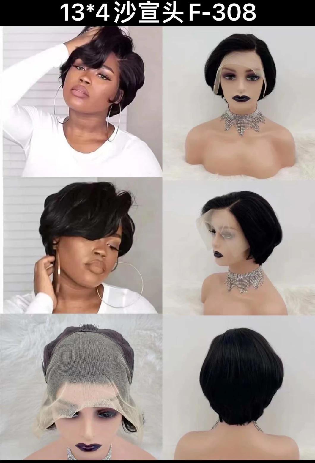 Perruque Pixie Cut Wig Human Hair Bob Lace Frontal Pixie Wig 613 Lace Front Blonde Short Pixie Cut Curly Wig
