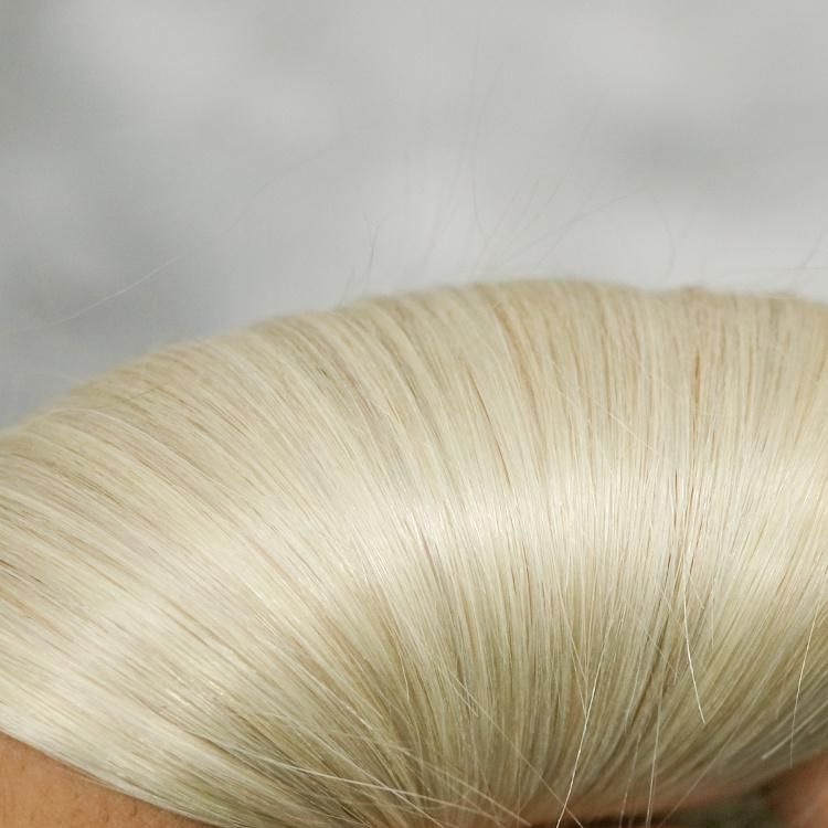 Wholesale Double Drawn Remy Virgin Human Hair Straight Halo Extension with Clip #60A