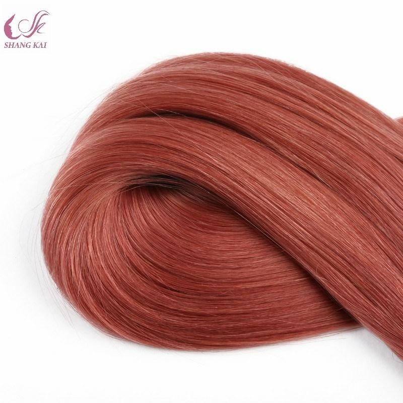 Pink 12A Full Cuticle Aligned Nano Ring Hair Extension