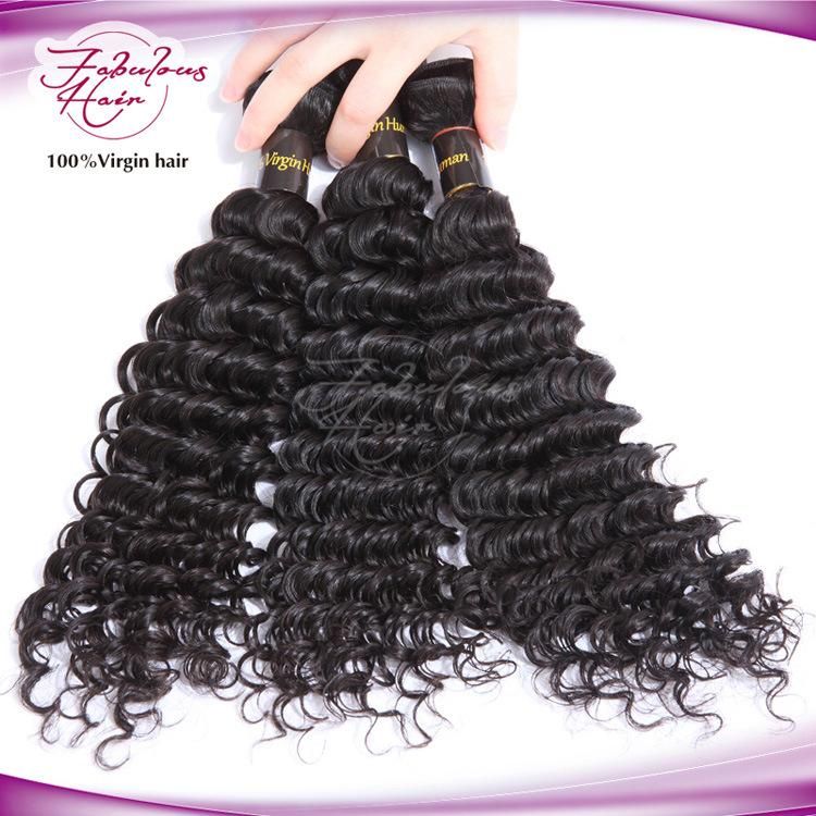 8A Jerry Curl Human Hair Weaving Cambodian Virgin Hair Weft