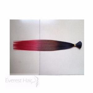 Ombre Silky Straight Virgin Remy Cuticle Hair Extensions Bundles Hair Bulk