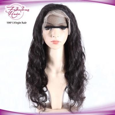 100% Raw Real Human Hair Body Wave Virgin Brazilian Wig