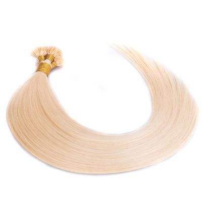 Brazilian Flat-Tip Human Hair Extensions Straight Hair 16-20inches Unprocessed Hair Weaving