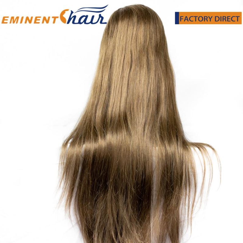 Human Hair Natural Straight Women′s Integration Wig