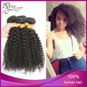 Kinky Curly Beauty Girl Human Hair