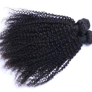 Remy Human Hair Weave Bundles Malaysian Kinky Curly Hair Extension