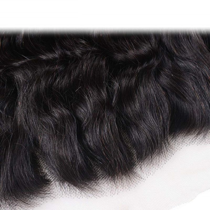 22inch Brazilian Loose Deep Wave 13X4 Lace Frontal, 100% Unprocessed Human Virgin Hair Loose Deep Curly Natural Color