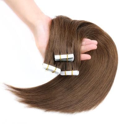 Straight 20PCS Invisable Tape Hair, 16