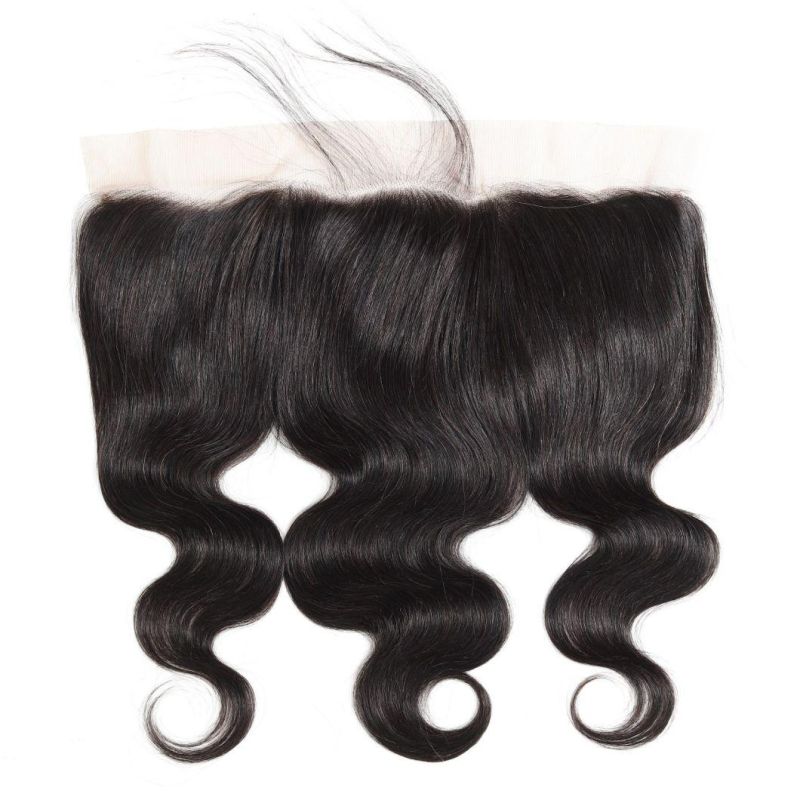China Factory Swiss Frontal 100% Human Hair Raw Hair