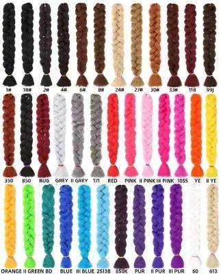 Synthetic Hair Braid X-Pression 100% Kanekalon Jumbo Braid Hair Extension