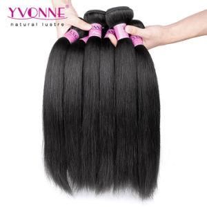 Wholesale Hair Brazilian Virgin Hair Human Hair Extension Yaki Straight Color 1b
