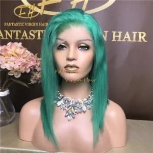 Best Quality Brazilian/Indian Virgin/Remy Human Hair Full/Frontal Lace Wig with Amazing Color