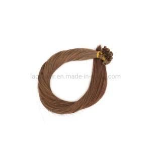 Wholesale Nail Tip Brazilian Natural Remy Straight Virgin Human Extensions Hair