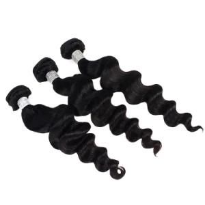 Remy Natural Color Loose Deep Brazilian Virgin Hair Hair Extension Africa