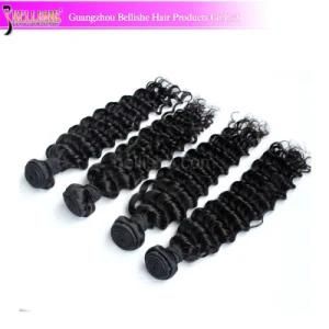 Tangle Free Deep Wave Virgin Peruvian Human Hair Extension