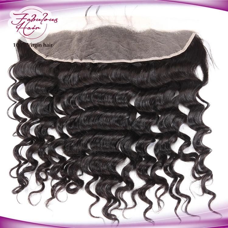 Peruvian Ear to Ear HD Lace Frontal Loose Deep Wave