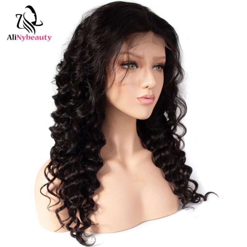 Alinybeauty Lace Front Wig with Baby Hair Human Hair