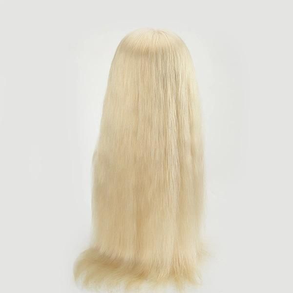 Custom Made Full French Lace Long Virgin Hair Female Toupee