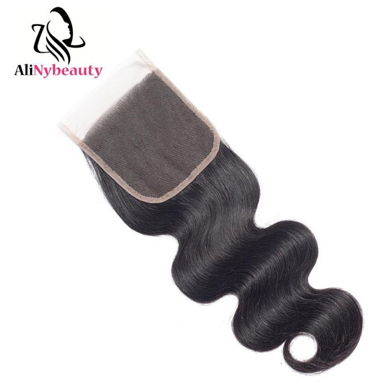 Alinybeauty Malaysian Body Wave Hair Lace Closure