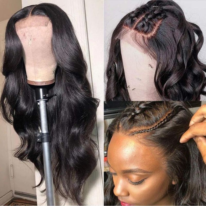 2X4 2X6 4X4 13X4 360 Lace Frontal Closure Wig 100% Virgin Brazilian Human Hair Lace Front Full Lace Wig in Stock