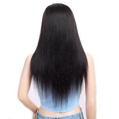 Hot Sale Wholesale 100% Human Straight Hair Wigs Middle Part/ T Part Wig Lace Front Wigs