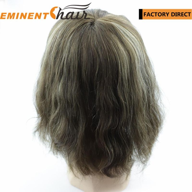 Highlight Color Remy Hair Women Skin Topper
