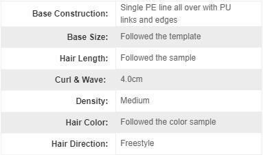 Integration Cap Hair Replacement for Women