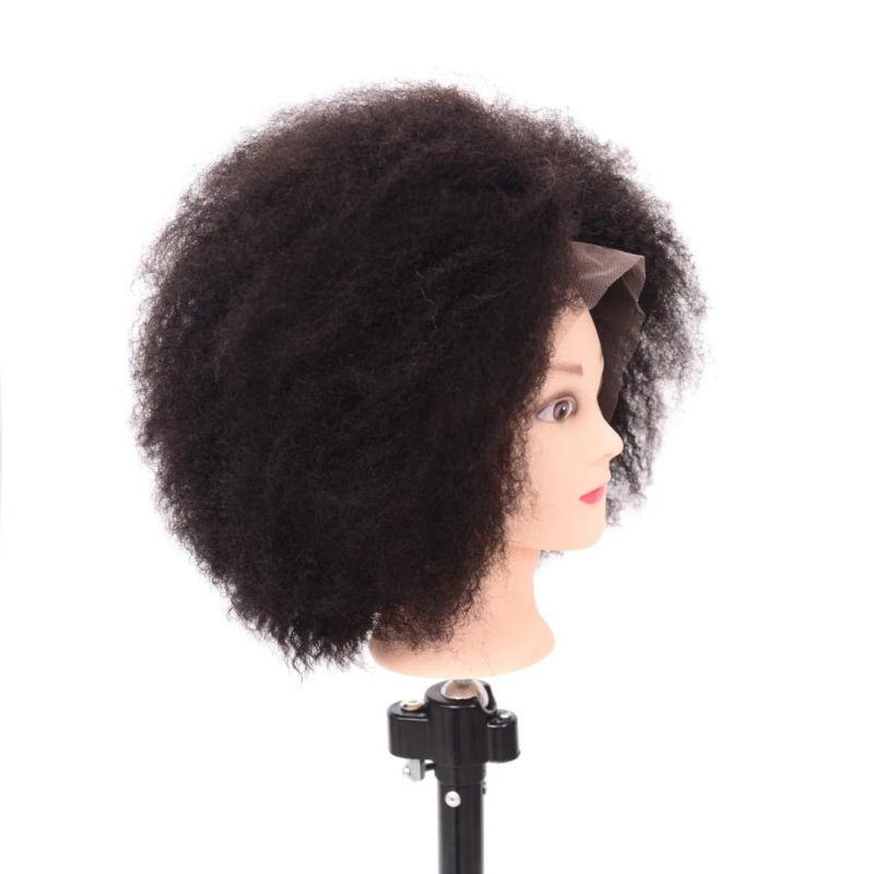Afro Kinky Curly Lace Frontal Wig 8-24inch Pre Plucked with Baby Hair Brazilian Human Hair Wigs