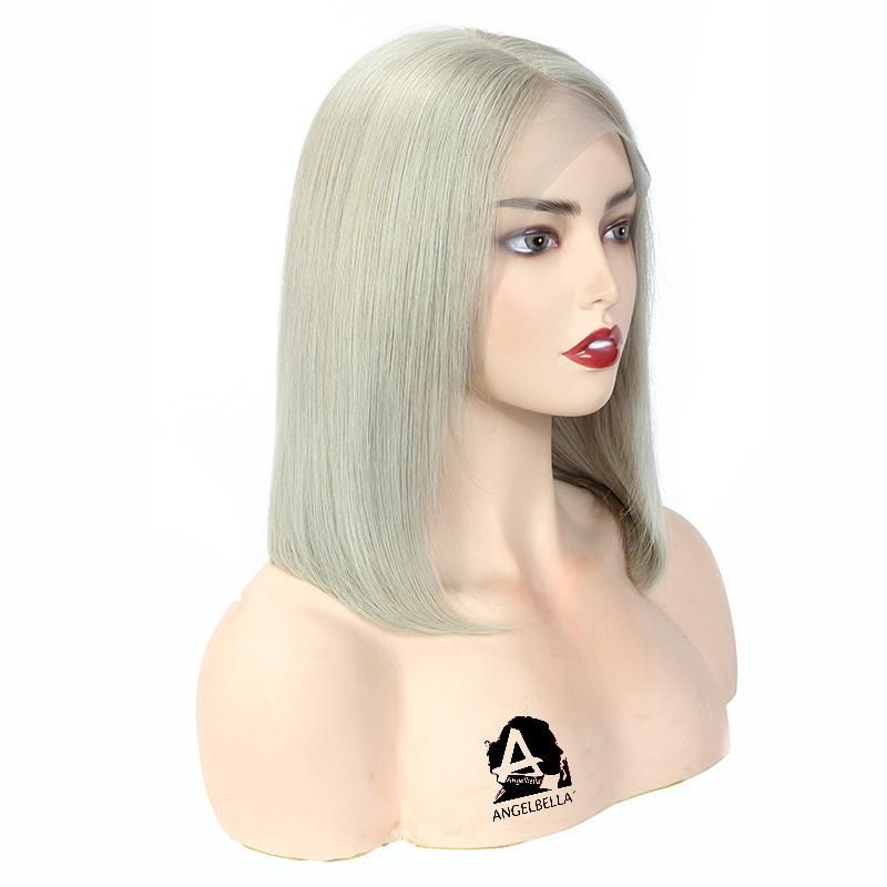 Wholesale Frontal Wig Vendor Color Lace Front Wig Human Hair 13X4 Lace Frontal Bob Wig
