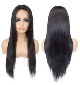 Unprocessed Virgin Brazilian Hair Wigs 10A Silky Straight Lace Frontal Wigs 100% Human Hair