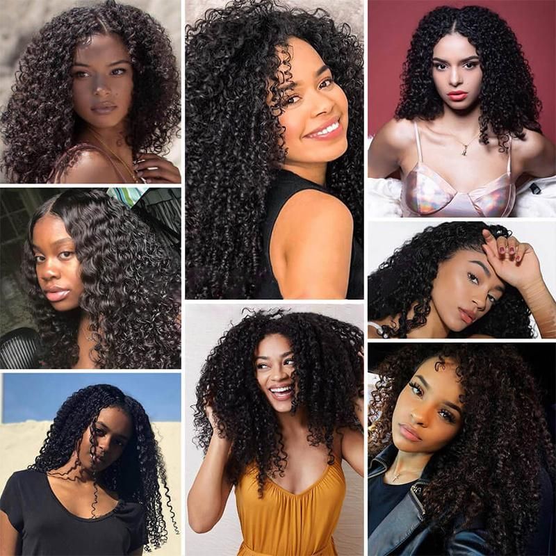 Brazilian Wig Deep Wave Lace Frontal Wigs 10A Lace Part Human Hair Wigs Deep Wave Lace Closure Wig Natural Hair Curly