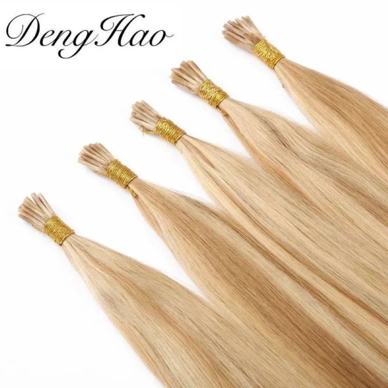 Wholesale Price 100% Raw Human I Tip Hair Extension