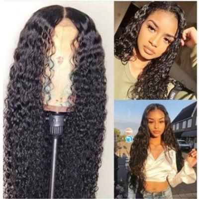 Curly Human Hair Full Lace Wig Human Wig Virgin Glueless HD Lace Wig Overnight Delivery