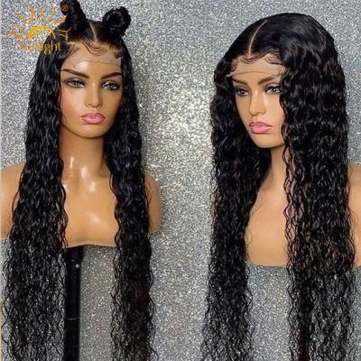 Water Wave Brazilian Hair Lace Front Wig