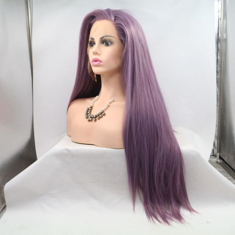 Long Silky Synthetic Long Wig Hair Extension Hair Vendor