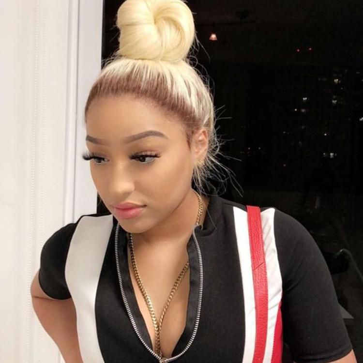 Kbeth Human Hair Wigs 100% Virgin Preplucked Bleached Knots Blonde 613 Lace Straight 12A Extra Long 30 Inch Custom Raw Front Brazilian 40 Inch Wig Wholesale