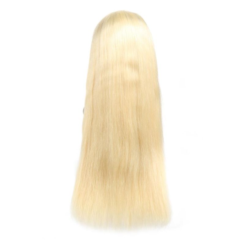 Kbeth Human Hair Wig with 613 Closure for Black Women 100 Percent Virgin Cuticle Aligned Hair Blond 24 Inch HD Lace Front Wig Straight 613 Full Lace Wigs Vendor