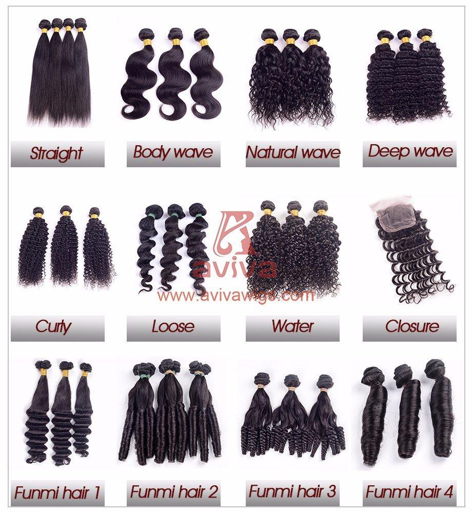 Factory Wholesale Top Quality Brazilian Virgin Remy Hair Weave