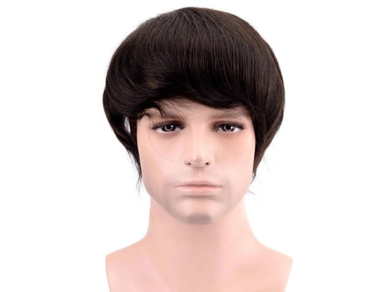 Super Thin Skin with Clips Customized Toupee for Men and Women