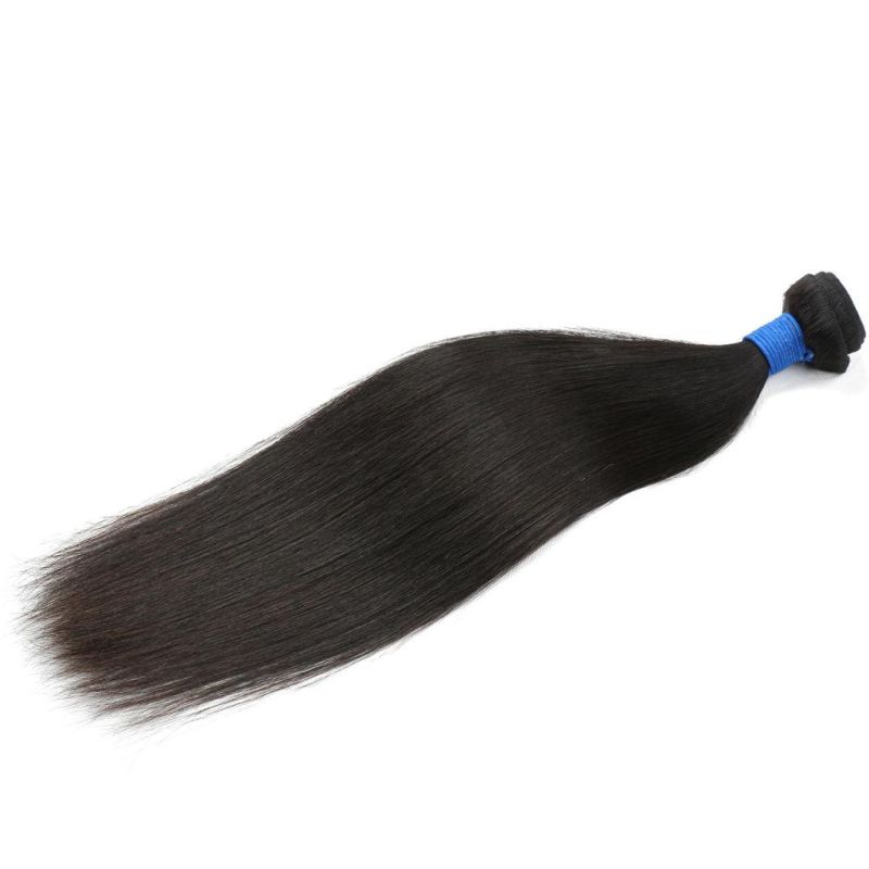 Brazilian Human Hair Straight Hair Bundles with Closure 100% Human Hair Extensions Virgin Hair