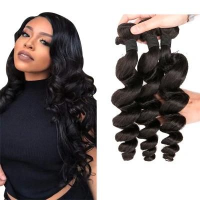 Kbeth Wholesale India Virgin Cuticle Aligned Hair Loose Wave Bundles Hair Preplucked Closure Natural Color 100% Human Hair Extensions
