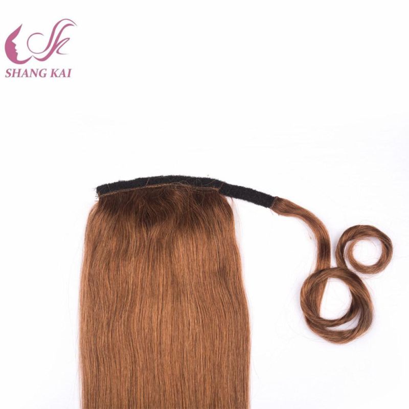 Ponytail Hair European Human Hair Ponytail Hair Extension