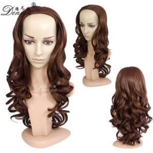 Fashion Body Wave Wholesale High Quality Long European Synthetic Half Wig