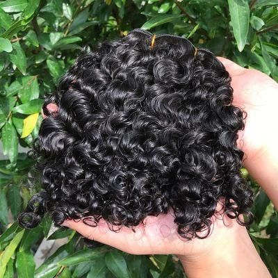 Luxuve Remy Human Virgin Ltaly Curly Hair Bundles for Black Cuticle Aligned Hair Virgin Brazilian Ltaly Curly Hair