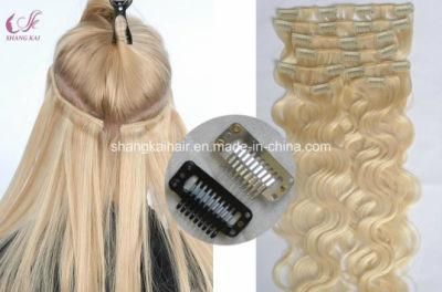 Human Remy Hair Extension Clip Natural Human Hair Extension Human Hair